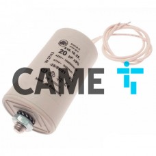 Конденсатор 20 мкФ с гибким выводами и болтом CAME 119RIR278